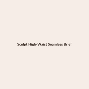 Sculpt High-Waist Seamless Brief
