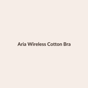 Aria Wireless Cotton Bra