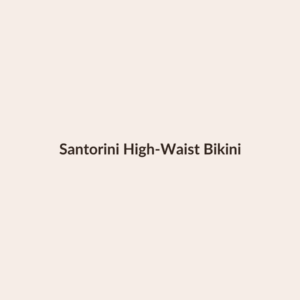 Santorini High-Waist Bikini