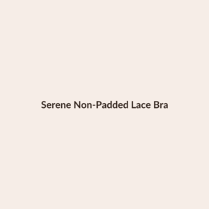 Serene Non-Padded Lace Bra